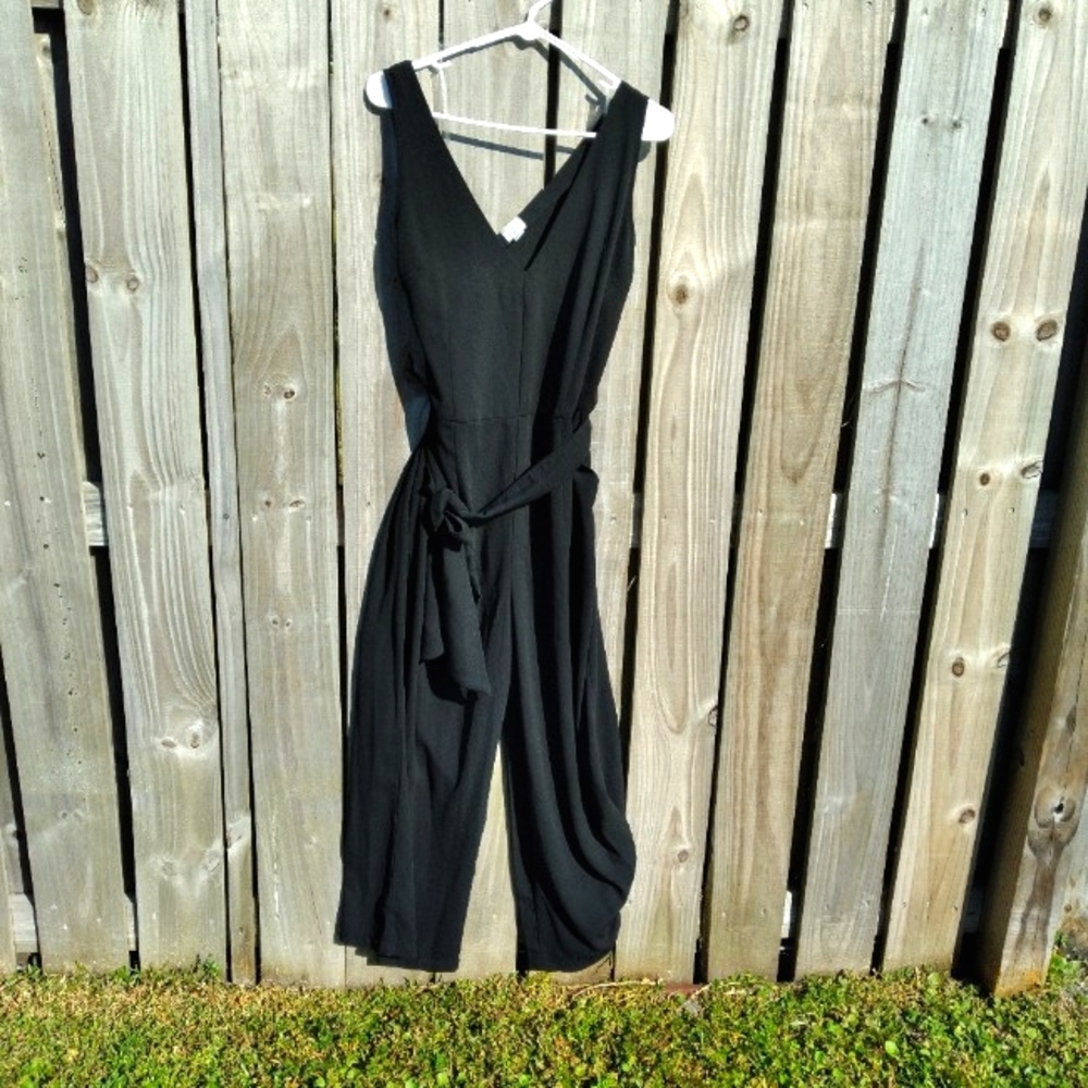 A New Day Large Black Romper